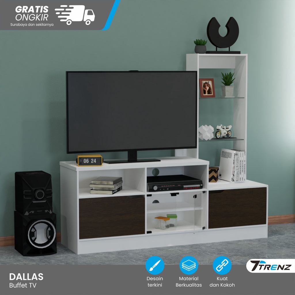 Jual Trenz Furniture - Rak TV Cabinet Buffet TV Minimalis Makens DALLAS ...