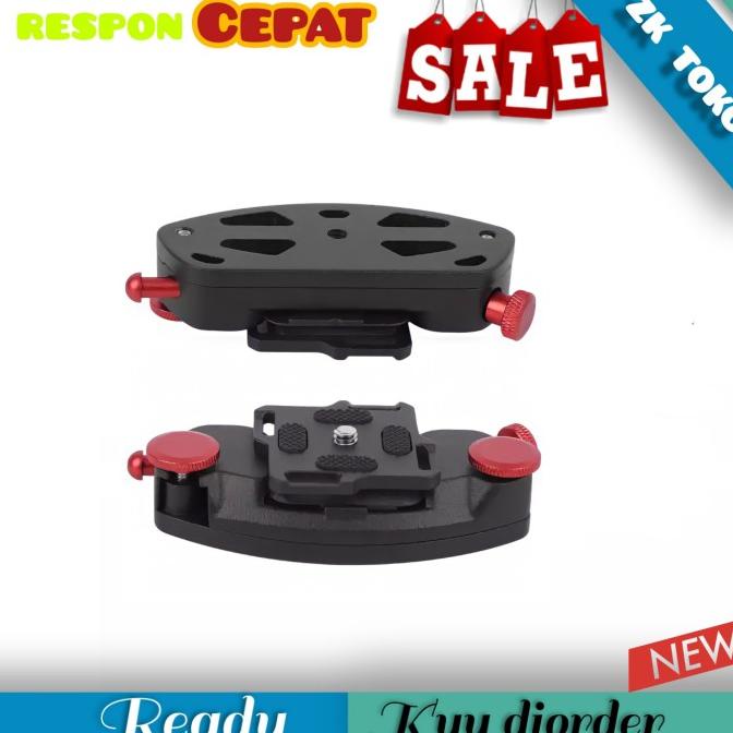 Jual Metal Quick Release Kamera Waist Belt Strap Buckle Button Mount