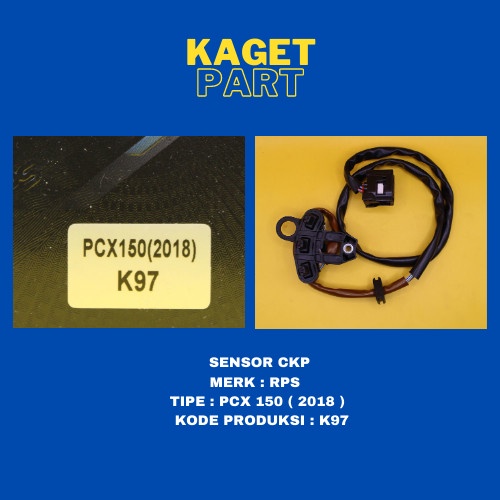 Jual SENSOR CKP MERK RPS TIPE PCX 150 - K 97 ( 2018 ) JAPAN QUALITY ...