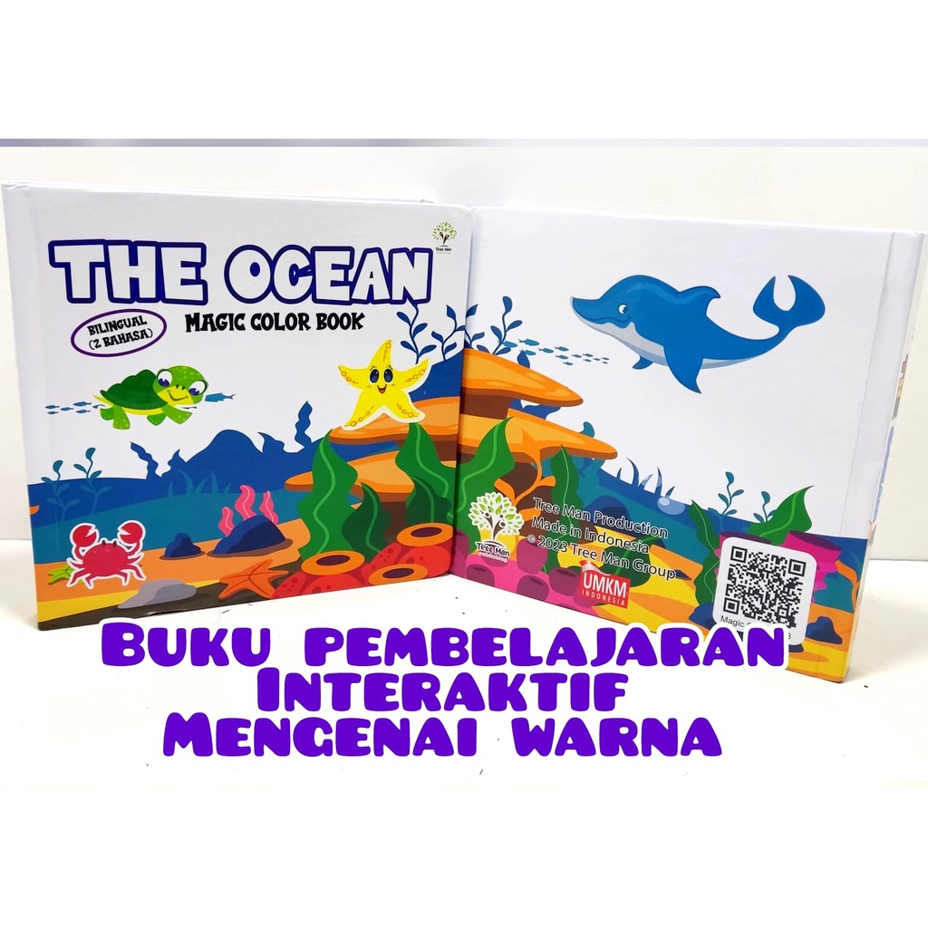 Jual TPLB Magic Color Book / BUKU CERITA BALITA / BUKU BELAJAR WARNA