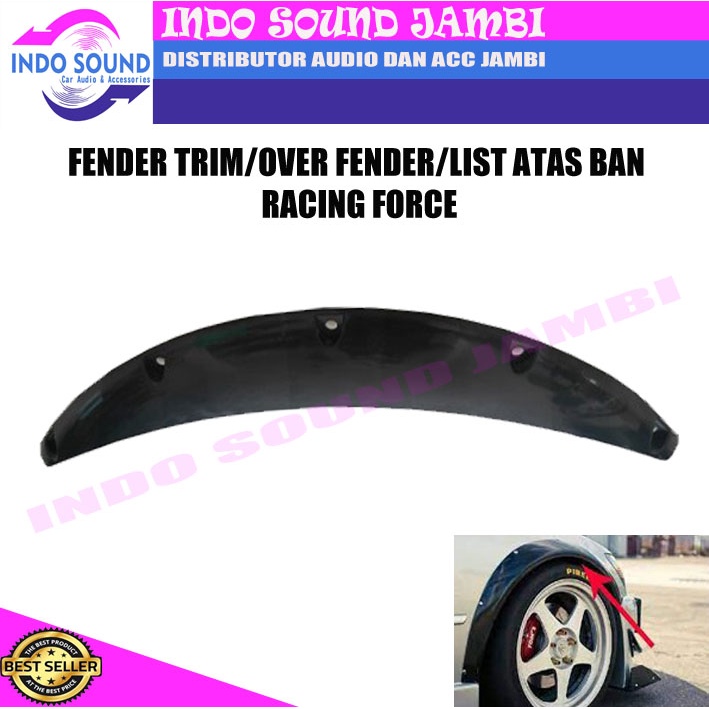 Jual FENDER TRIM/OVER FENDER/LIST ATAS BAN RACING FORCE UNIVERSAL (PCS ...