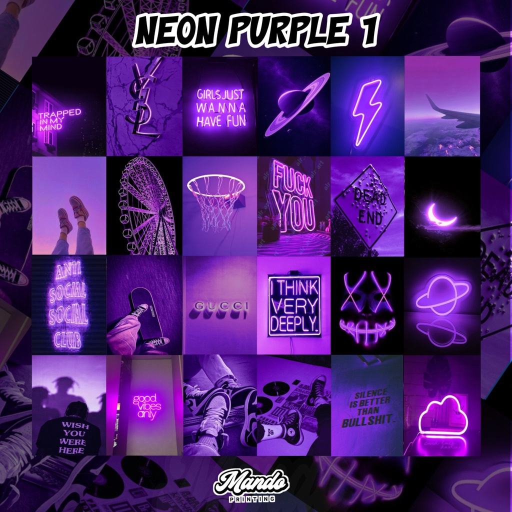 Jual Poster Dinding Aesthetic Poster Aesthetic Postet Murah Neon