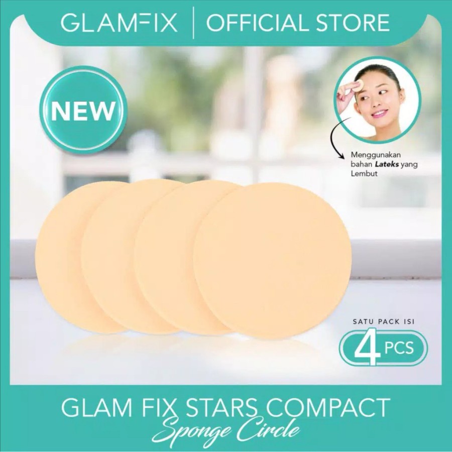 Jual GLAMFIX PUFF SERIES - SPONGE BEDAK GLAM FIX | Shopee Indonesia