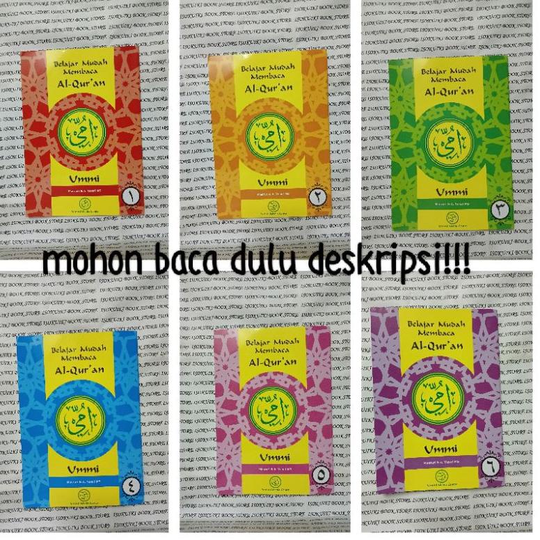 Jual CHTNQ Buku Metode Ummi-belajar Mudah Membaca Al Quran Jilid 1 ...