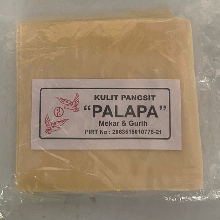 Jual PALAPA Kulit Pangsit / Dumpling Skin 25 Lembar | Shopee Indonesia