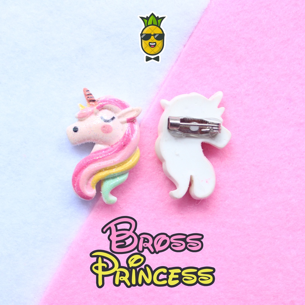 Jual Bros Jilbab Hijab Princess Anak-anak Pin Peniti Bross Princess ...