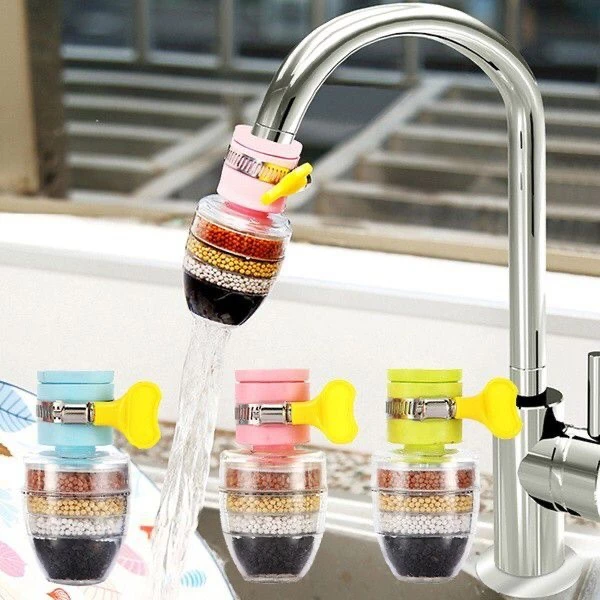 Sambungan Kran Air Faucet 6 Lapis / Saringan Keran Flexible Filter Anti Splash 6 layer 6 lapis | AutoStock
