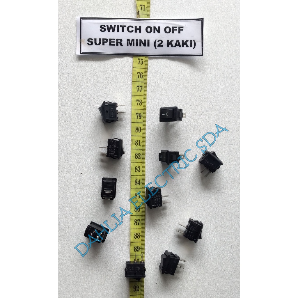 Jual SWITCH ON OFF SUPER MINI 2 KAKI | Shopee Indonesia