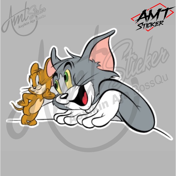 Jual Stiker Gambar Tom & Jerry - Sticker Kartun | Shopee Indonesia