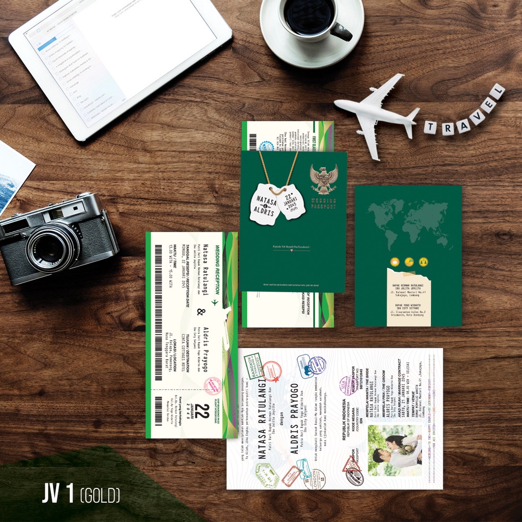 Jual Cetak Undangan Murah ID Java Card 08 | Shopee Indonesia