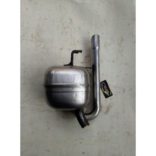 Jual knalpot standar mobil toyota yaris bapou original. | Shopee Indonesia