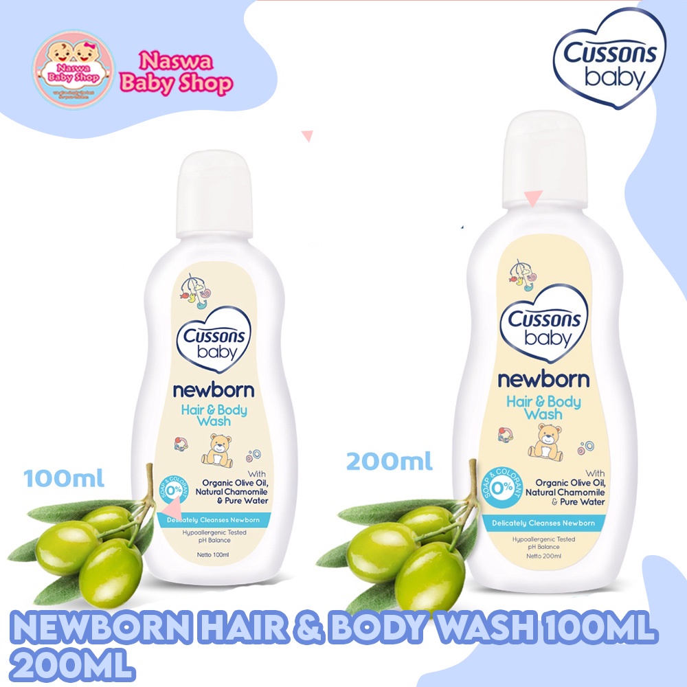 Jual Cussons Baby Sabun Mandi & Shampoo Bayi 2in1 Newborn 100ml 200ml