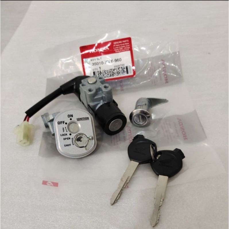 Jual 35010-KVY-960 KEY SET BEAT KARBU KUNCI KONTAK BEAT KARBU RUMAHAN ...