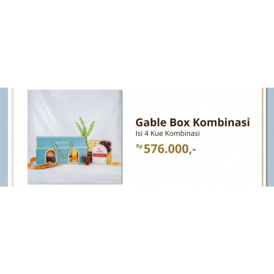Jual INA Cookies Gable Box Jar Kaca | Shopee Indonesia