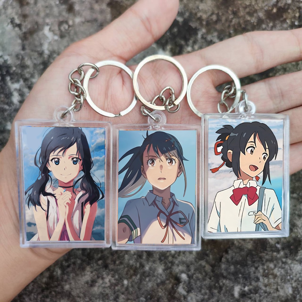 Jual Gantungan Kunci Murah Anime Suzume No Tojimari Keychain Suzume