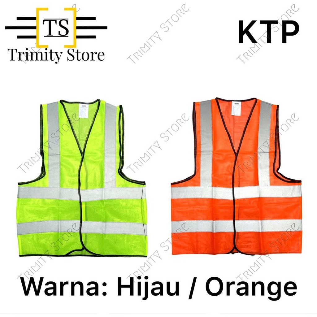 Jual Rompi Polyester Safety Vest Rompi Proyek Line Baris