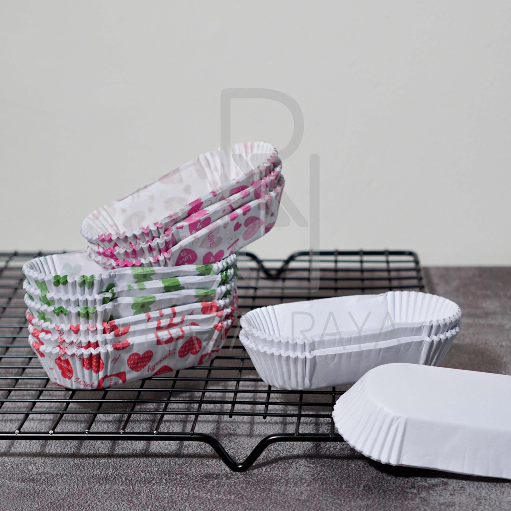 Jual Paper cup case OVAL / kap roti premium oval isi 1000 pcs kertas ...