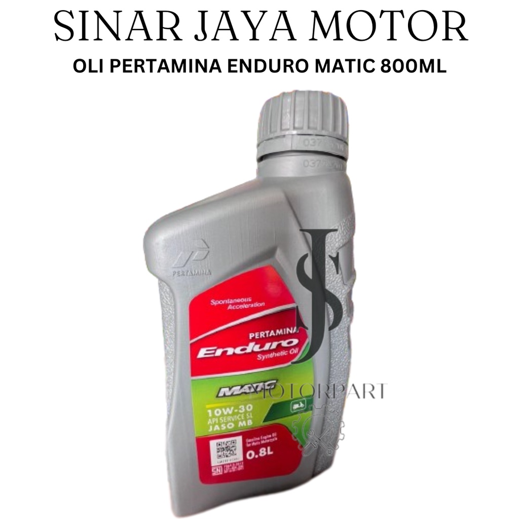 Jual Pertamina Enduro Matic Oil Ml L Original Shopee Indonesia