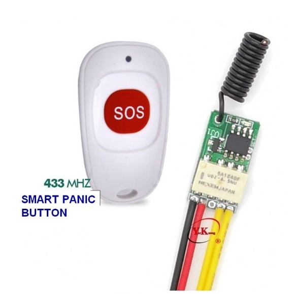 Jual Tombol Darurat 433Mhz sensor ( Smart Panic Button ) | Shopee Indonesia