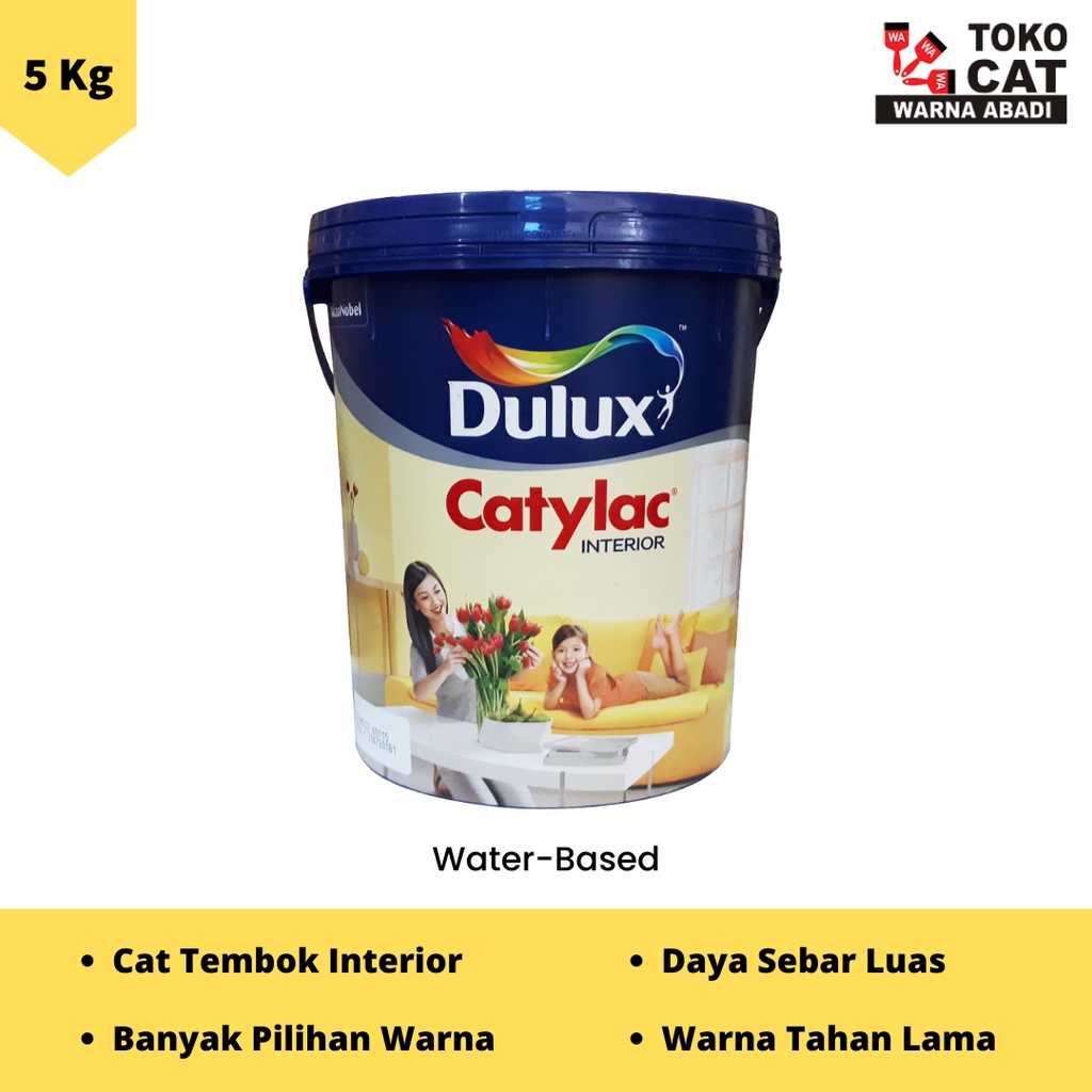 Jual Cat Tembok Catylac Interior 5 Kg Shopee Indonesia 6132