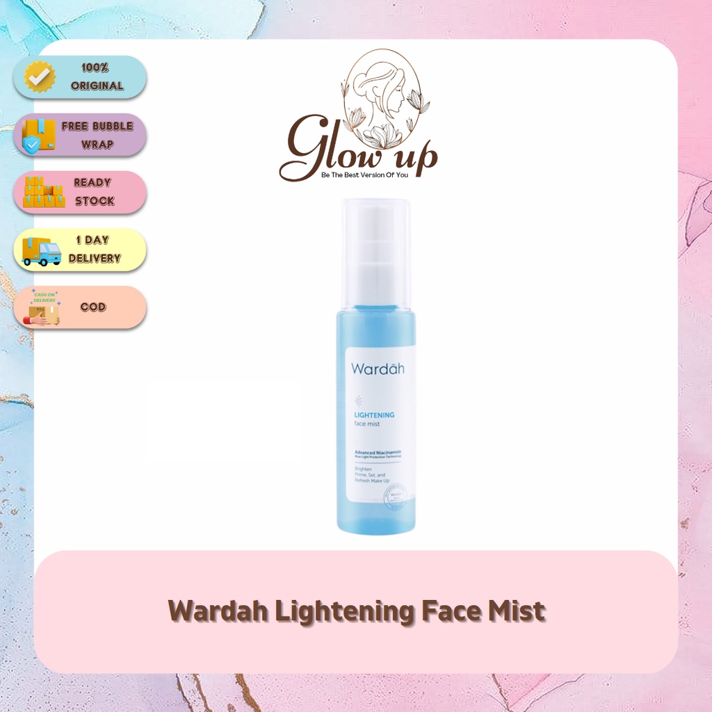 Jual Wardah Lightening Face Mist 60ml Shopee Indonesia