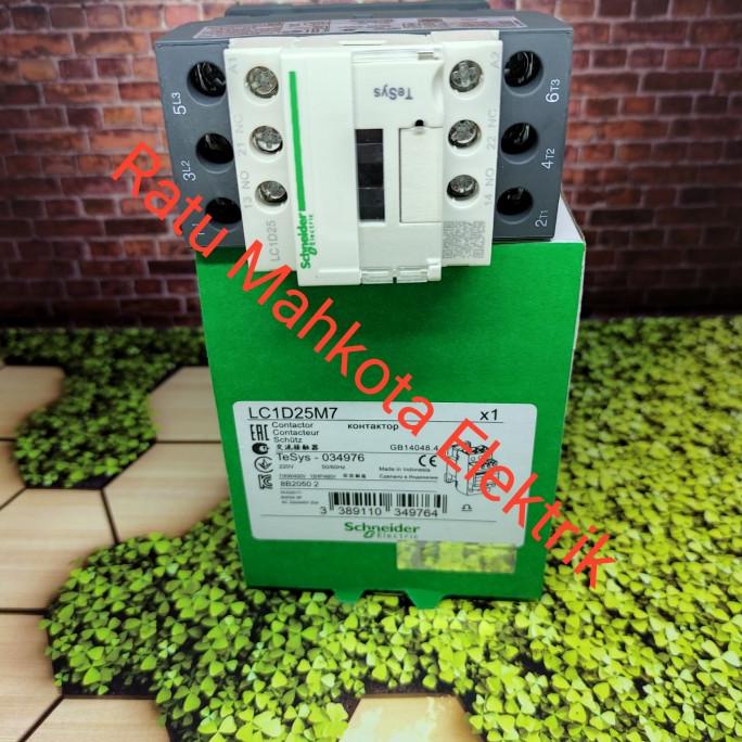 Jual Magnetic Contactor Schneider Lc1D25 M7 Magnetik Kontaktor Lc1D25M7 ...