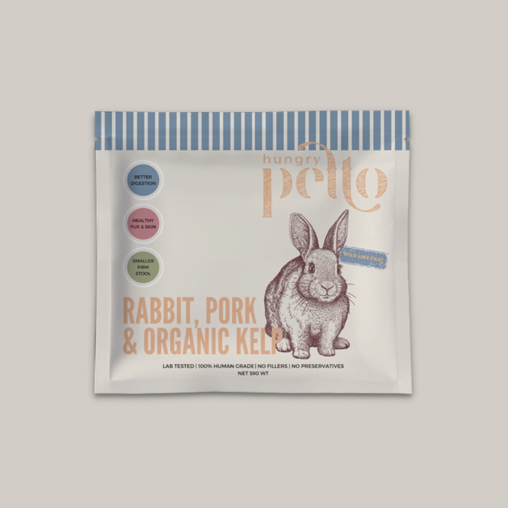 Jual Hungry Petto | Rabbit, Pork & Organic Kelp | Wild Like That (Raw ...