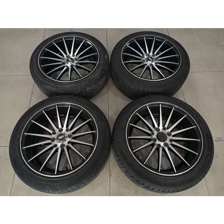 Jual Velg Mobil Bekas Ring 16 Baut 4 Vossen R16x7 8x100 1143 Ban 195 50 R16 Shopee Indonesia 0793