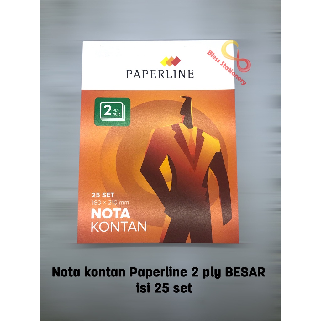Jual Buku nota kontan Paperline BESAR 2 ply Buku nota 2 rangkap buku ...