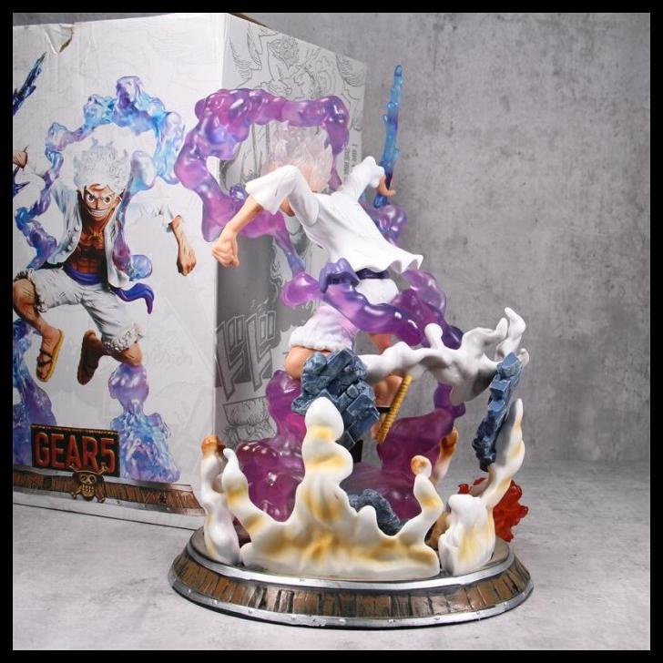 Jual Action Figure One Piece Monkey D Luffy Gear 5 Sun God Island 2 ...