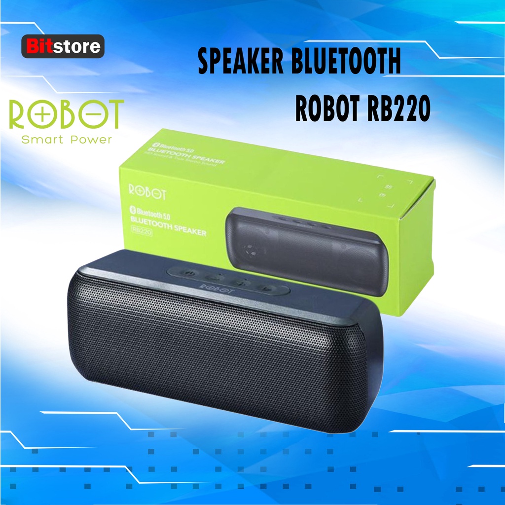 Jual SPEAKER PORTABLE WIRELESS BLUETOOTH ROBOT RB220 TWS BLUETOOTH ...