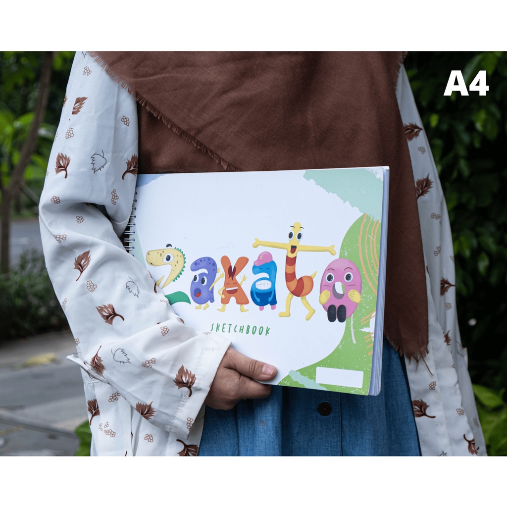 Jual Sketchbook A4 Spiral Buku Gambar Sketsa 150 GSM Shopee Indonesia