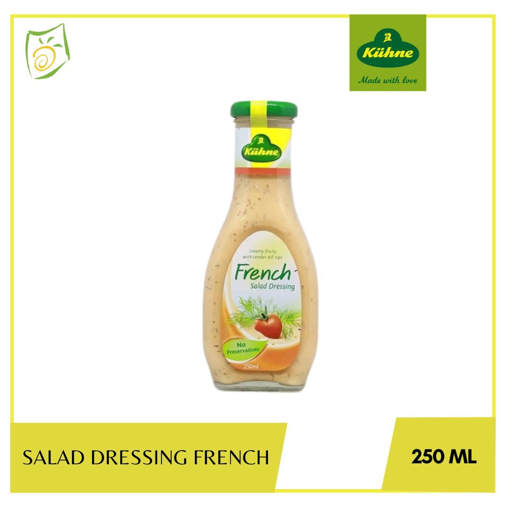 Jual Kuhne Salad Dressing French 250ml Shopee Indonesia