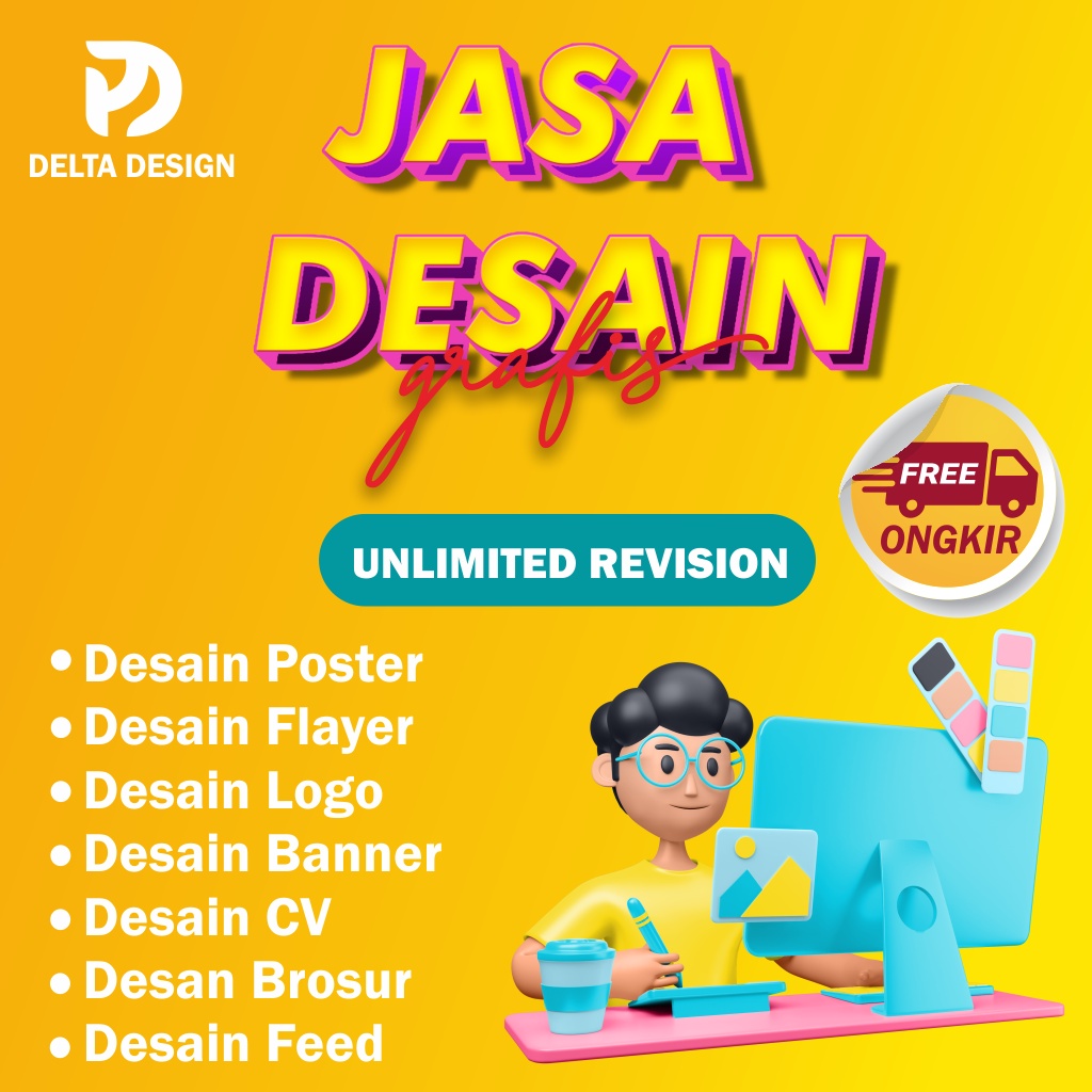 Jual Desain Premium Poster Flayer Logo Banner Kemasan Feed Dll