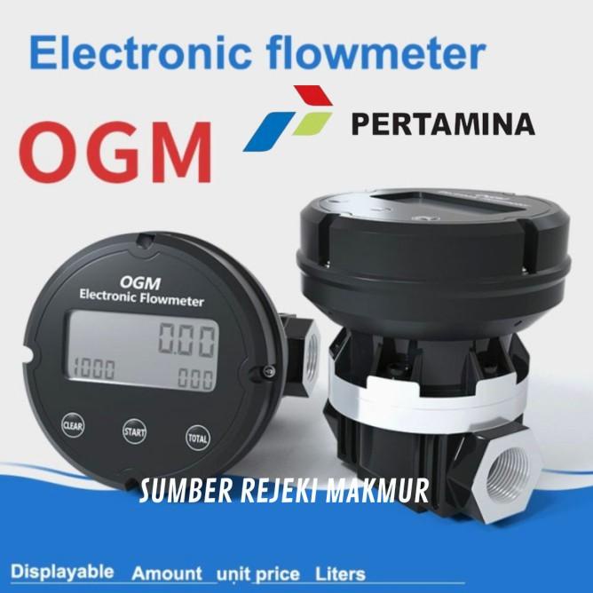 Jual Flow Meter 1 Inch Ogm Digital - Oval Gear Flowmeter Digital Dn25 ...