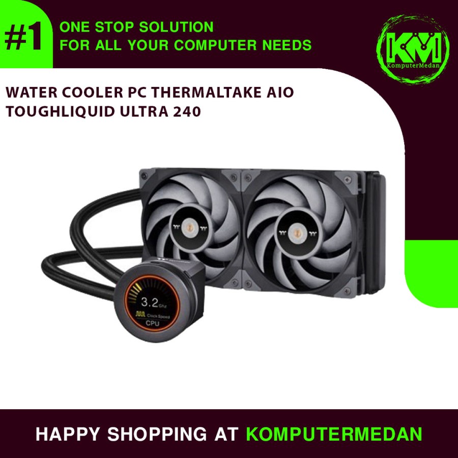 Jual Water Cooler PC Thermaltake AIO Toughliquid Ultra 240 Shopee
