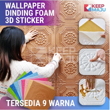 Jual Wallpaper 3D / Wallpaper Dinding / Stiker Dinding / Stiker Kamar ...