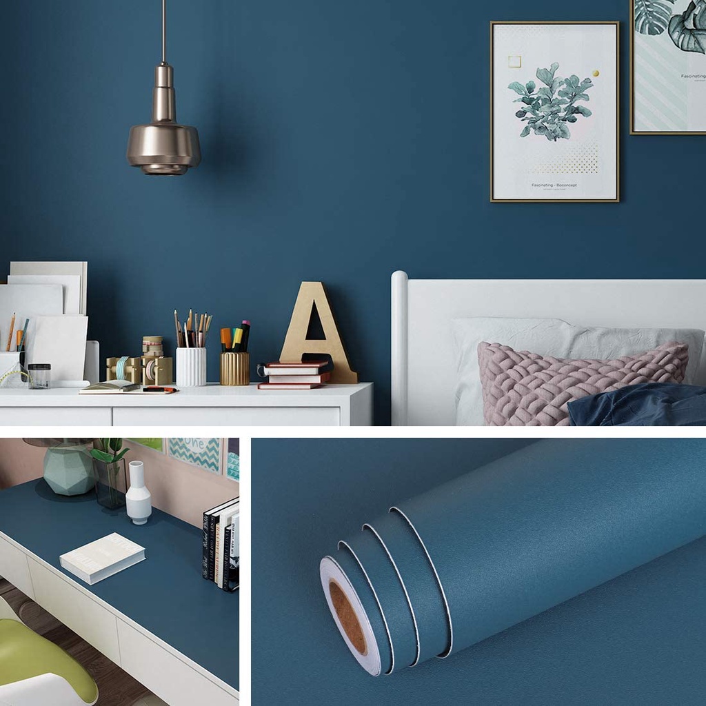Jual Wallpaper Sticker Dinding Polos Oliver green Panjang 8 s/d 9 Meter x Lebar 45cm Shopee