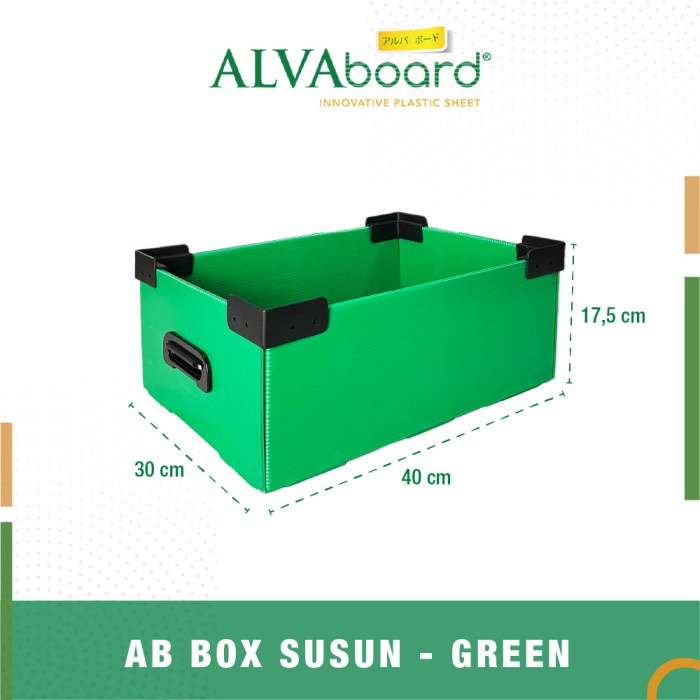 Jual Levy Alvaboard Box Susun Flat Pack Ukuran 40 X 30 X 17,5 Cm ...