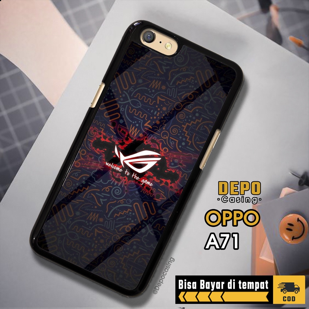 Jual Case Oppo A71 Casing Oppo A71 Depo Casing [ROG1] Case Glossy