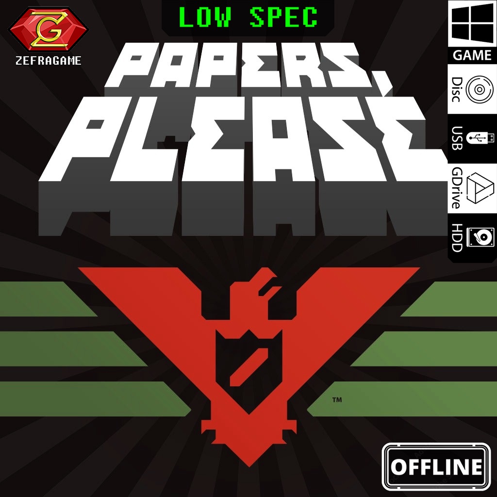 Jual PAPERS, PLEASE/PAPERS PLEASE/PAPER PLEASE PC Full Version | Shopee  Indonesia