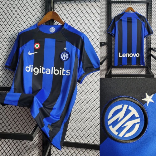 Jual JERSEY BAJU BOLA INTER MILAN HOME 2022/23 GRADE ORI JERSEY BOLA ...