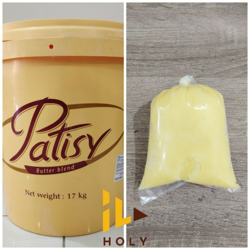Jual Corman Patisy Butter Blend (1kg) Repack / Margarin Butter Corman ...