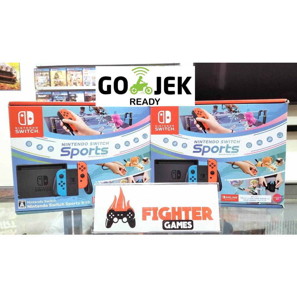 Jual [JOGJA] Nintendo Switch Console New Model V2 Switch Sport Bundle ...