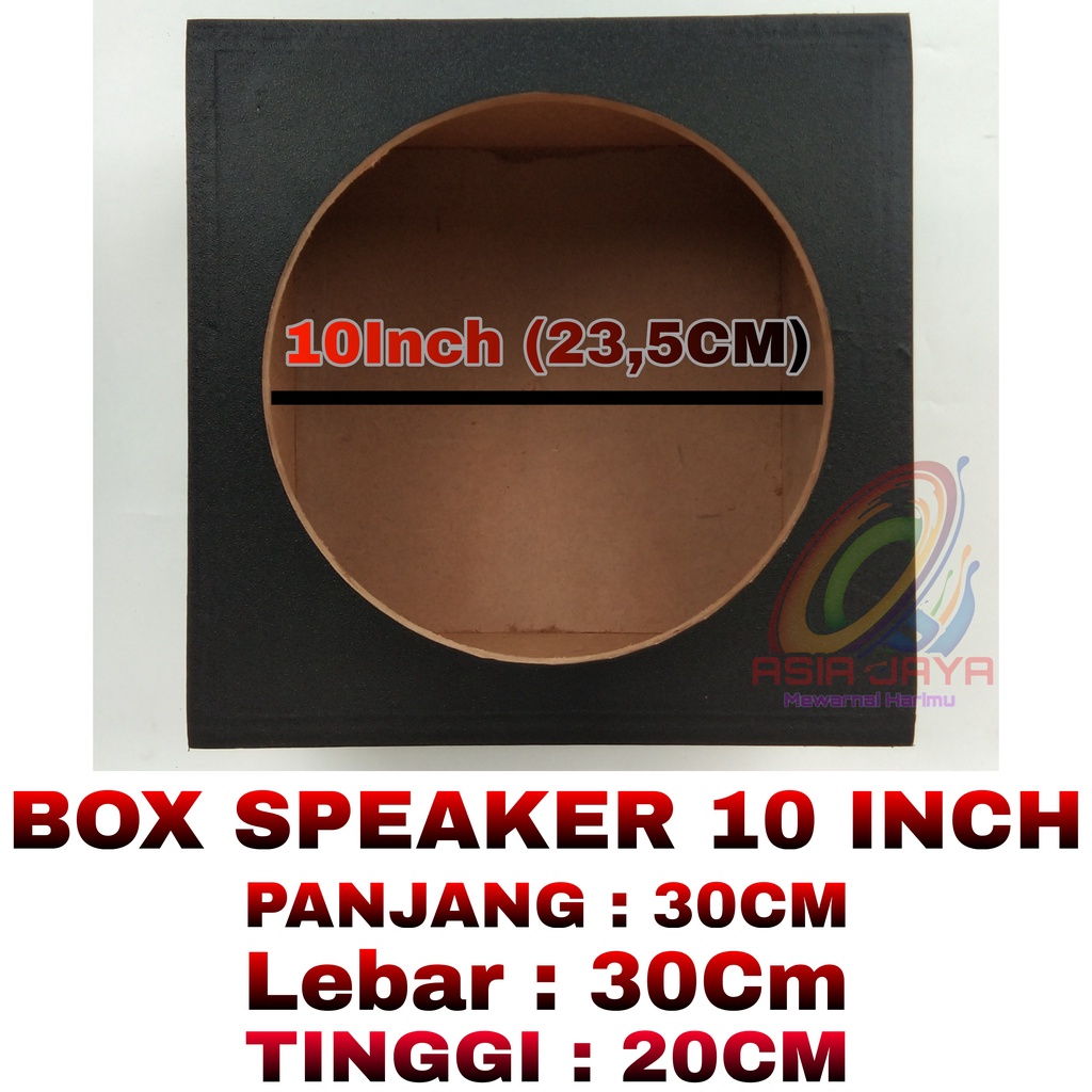 Jual Box Speaker Kotak 10 Inch | Shopee Indonesia
