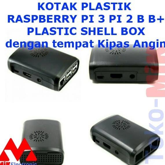 Jual KOTAK PLASTIK RASPBERRY PI 3 PI 2 B B+ PLASTIC SHELL BOX TEMPAT ...