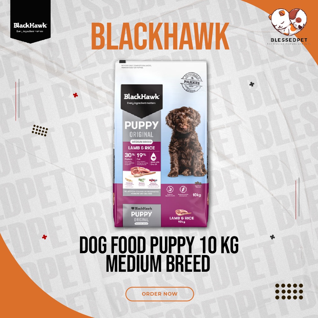 Makanan Anjing Blackhawk Lamb BLACKHAWK Dog Food Puppy