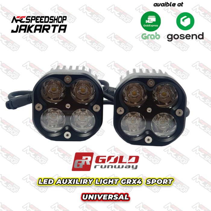 Jual Lampu Foglamp Auxilry Gold Runway Watt Light Series Grx Spot