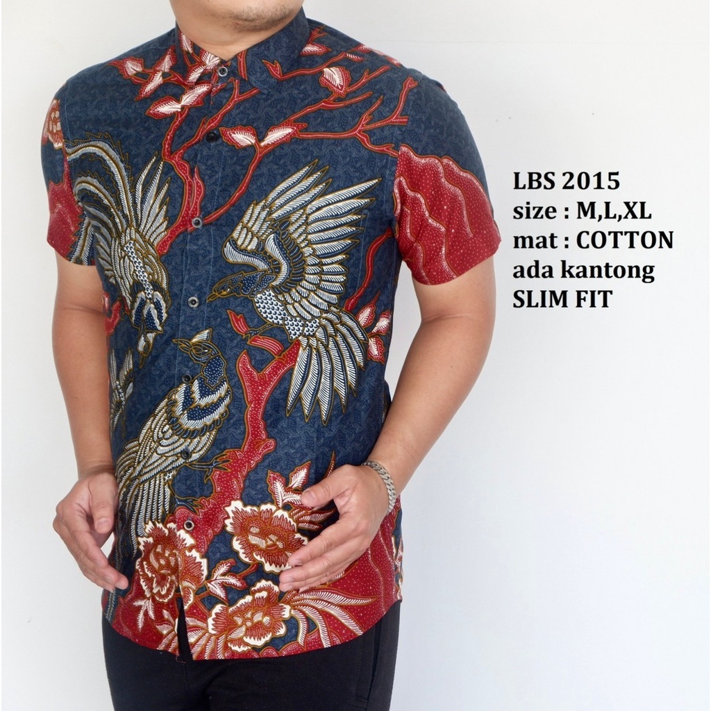 Jual BAJU BATIK PRIA SLIM FIT MODERN DAN KEMEJA SLIMFIT MEWAH LENGAN ...