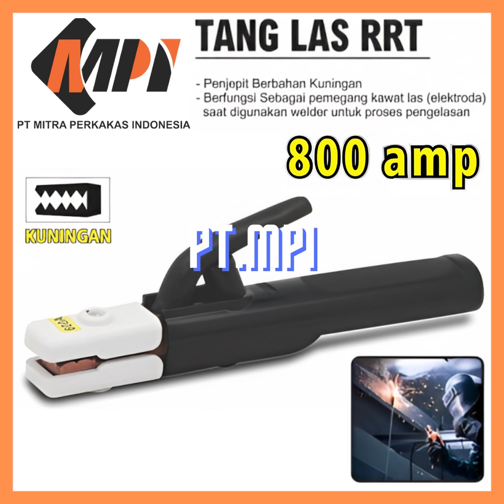 Jual Tang Las Aldo Welding Electrode Holder RRT 800 Ampere | Shopee ...